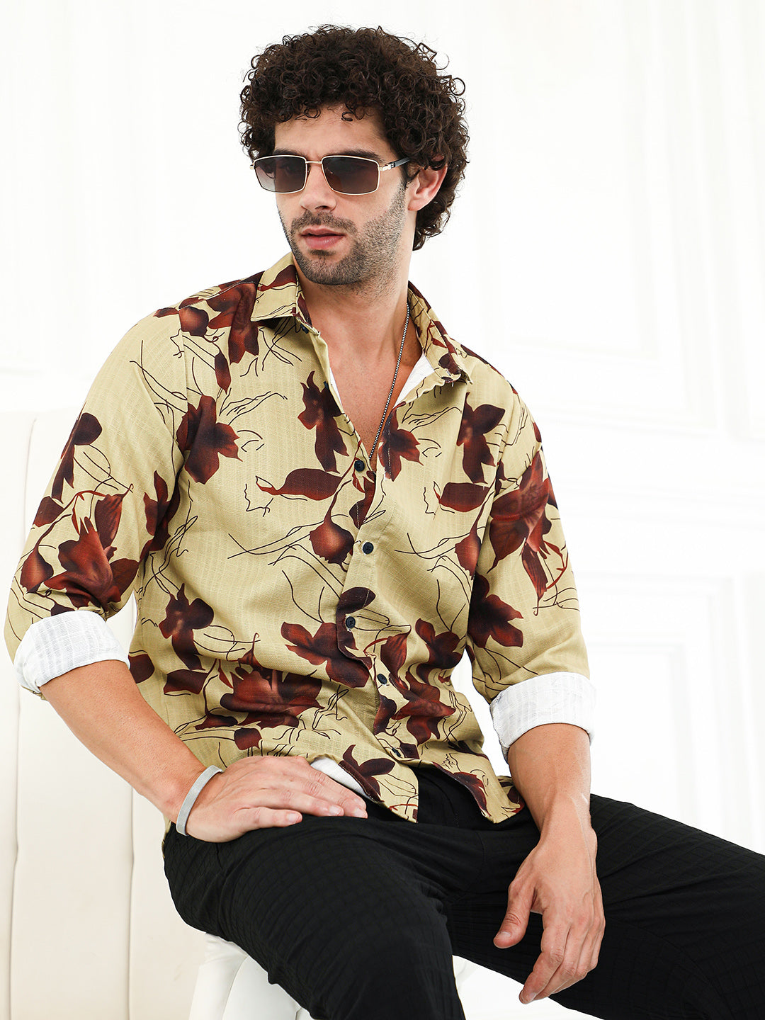 Waterly-Florals Regular Shirt