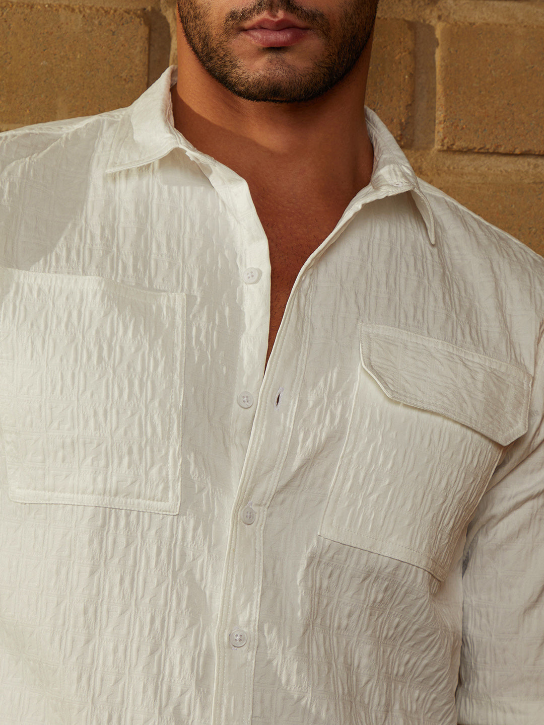 Obliqa-Utility Relaxed Shirt