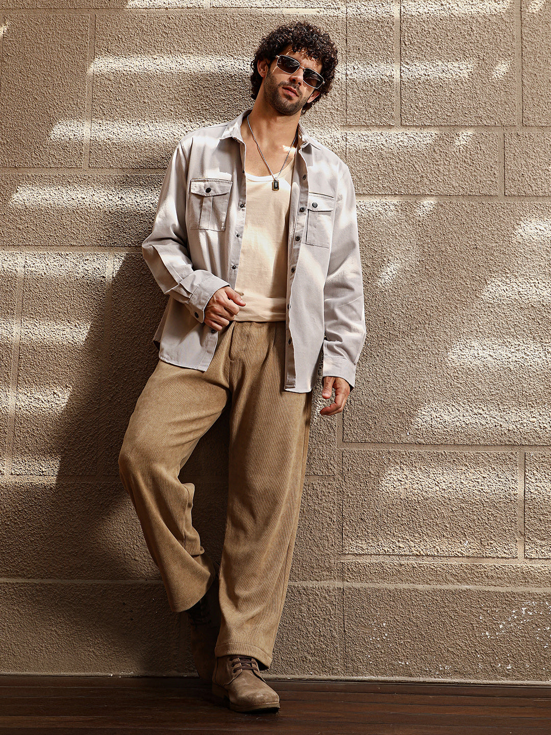 Safari-Utility Relaxed Shirt