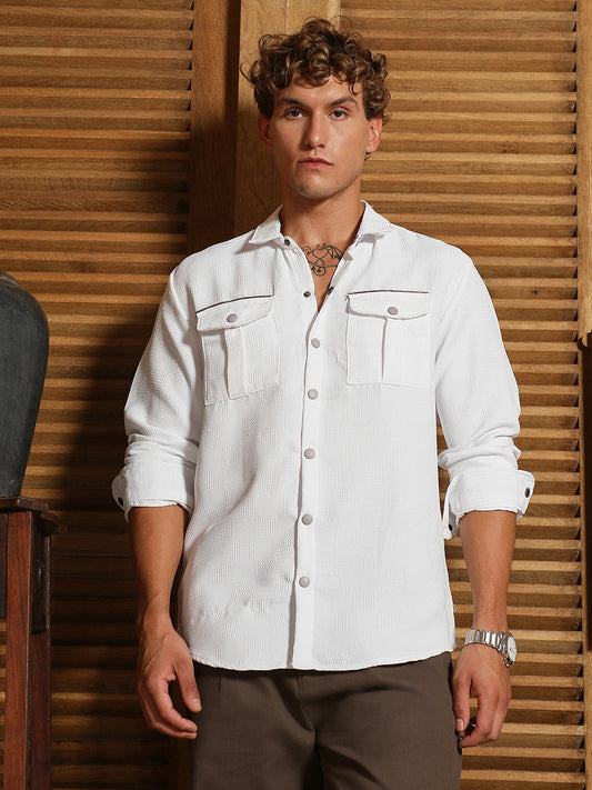 Safari-Utility Relaxed Shirt