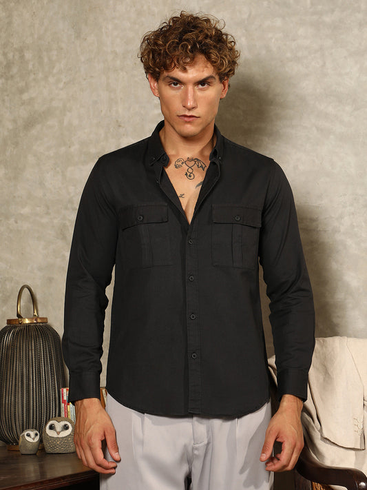 Button-Down Utility Shirt