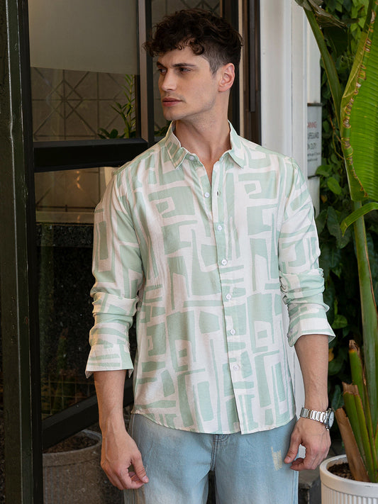 Abstract-Deco Regular Shirt