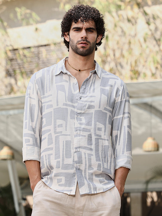 Abstract-Deco Regular Shirt