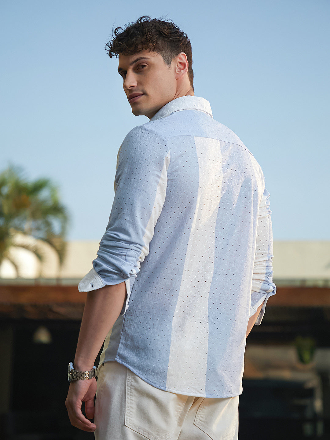 Panel-Tactile Shirt