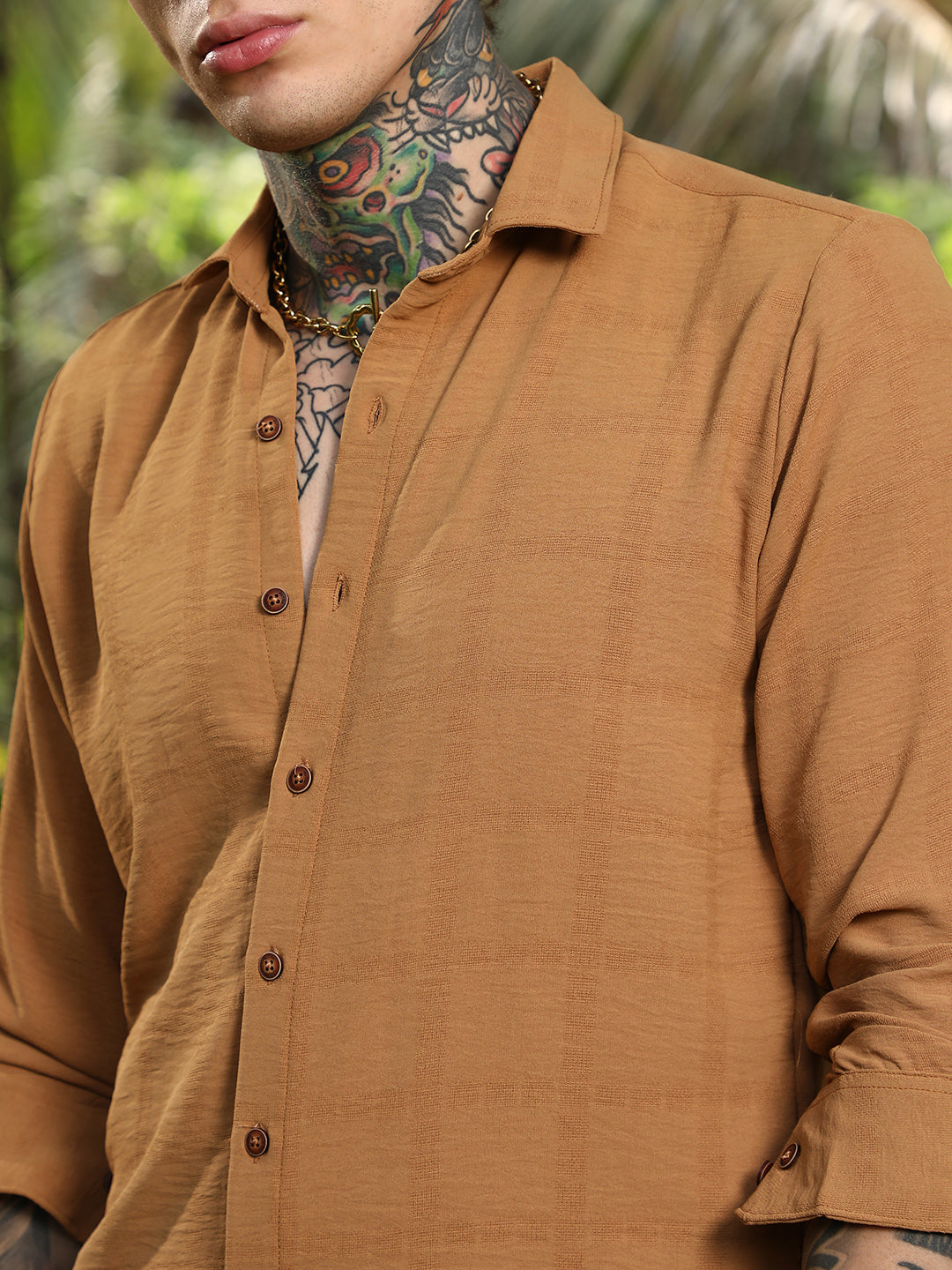 Graph-Texture Shirt