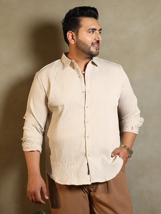 Braid-Lined Tactile Shirt