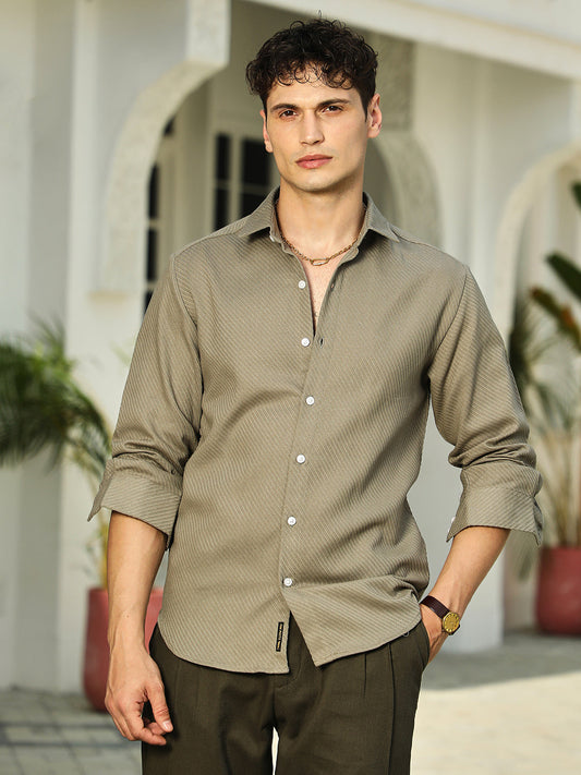 Slanted-Trough Shirt