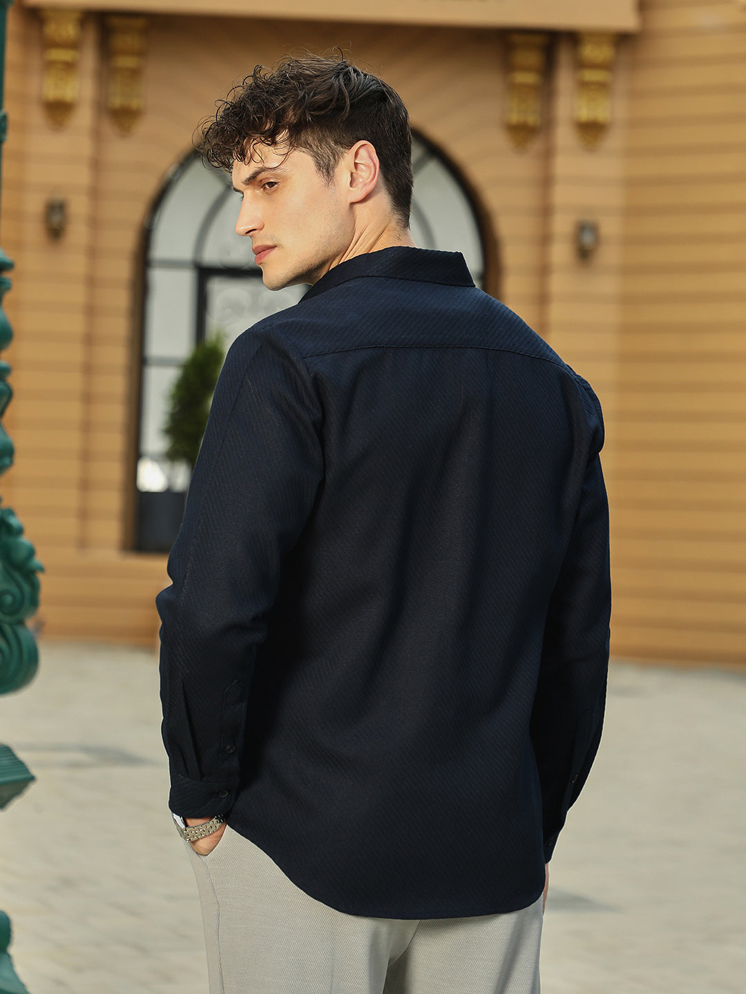 Slanted-Trough Shirt