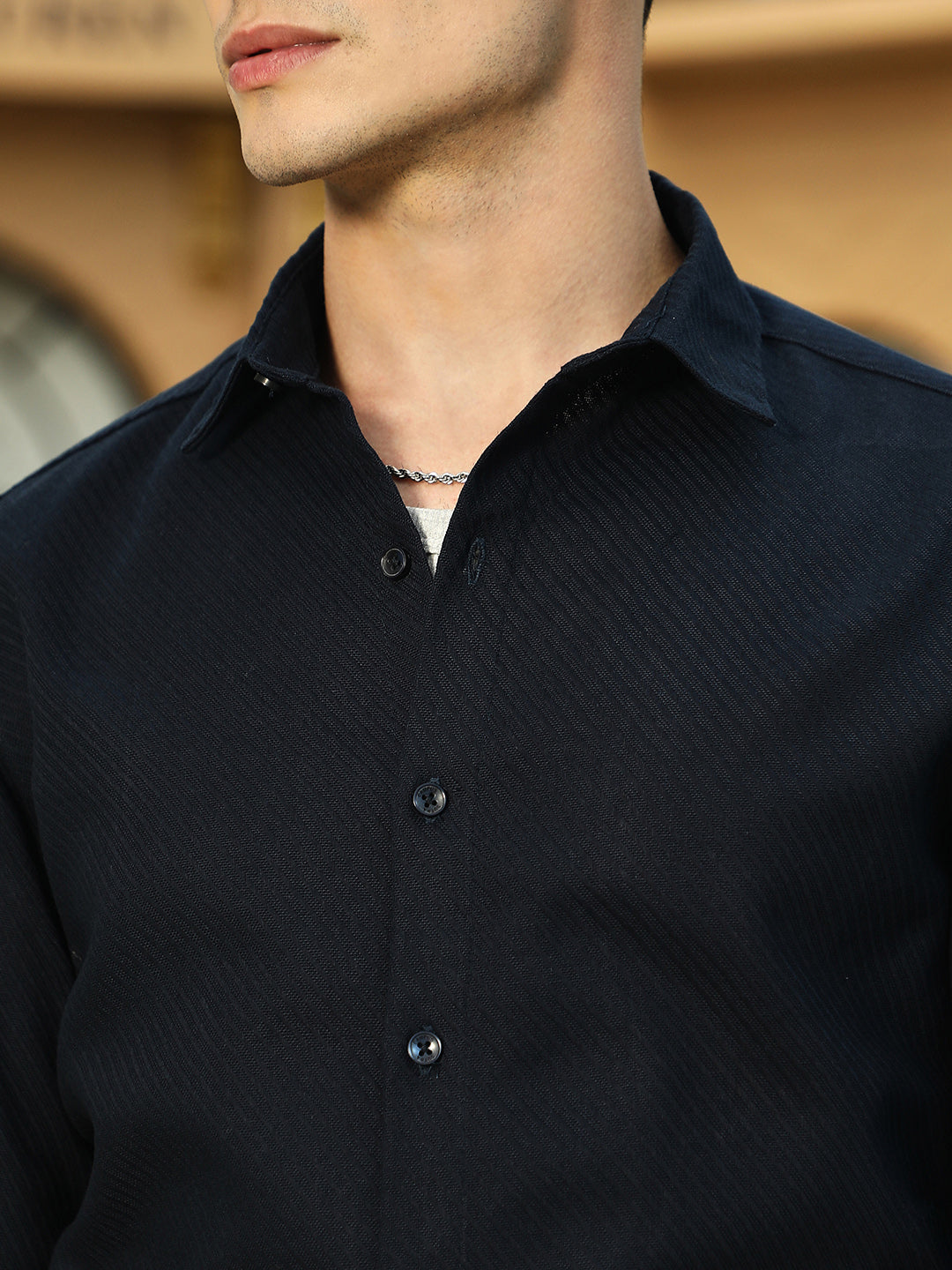 Slanted-Trough Shirt