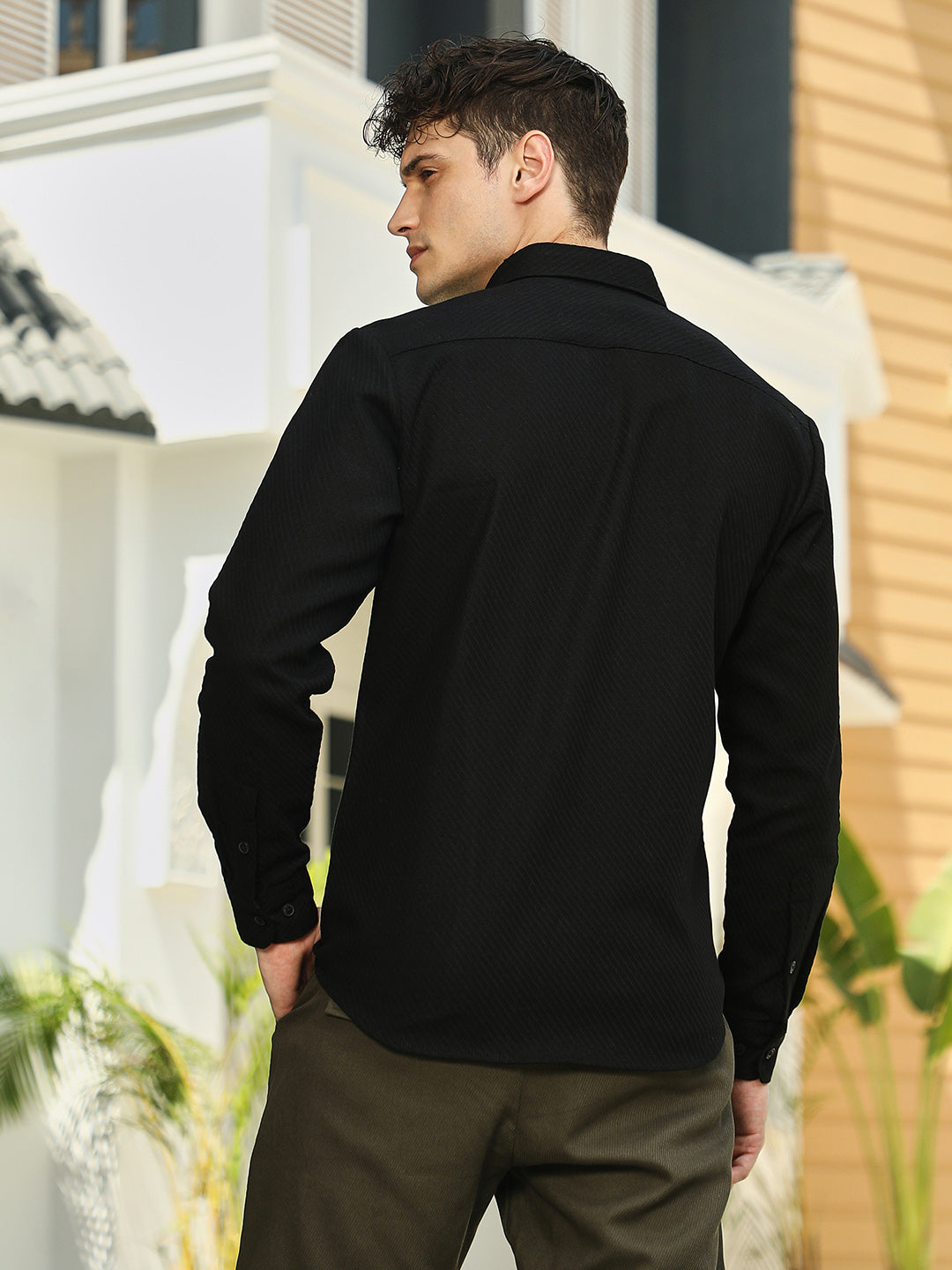 Slanted-Trough Shirt