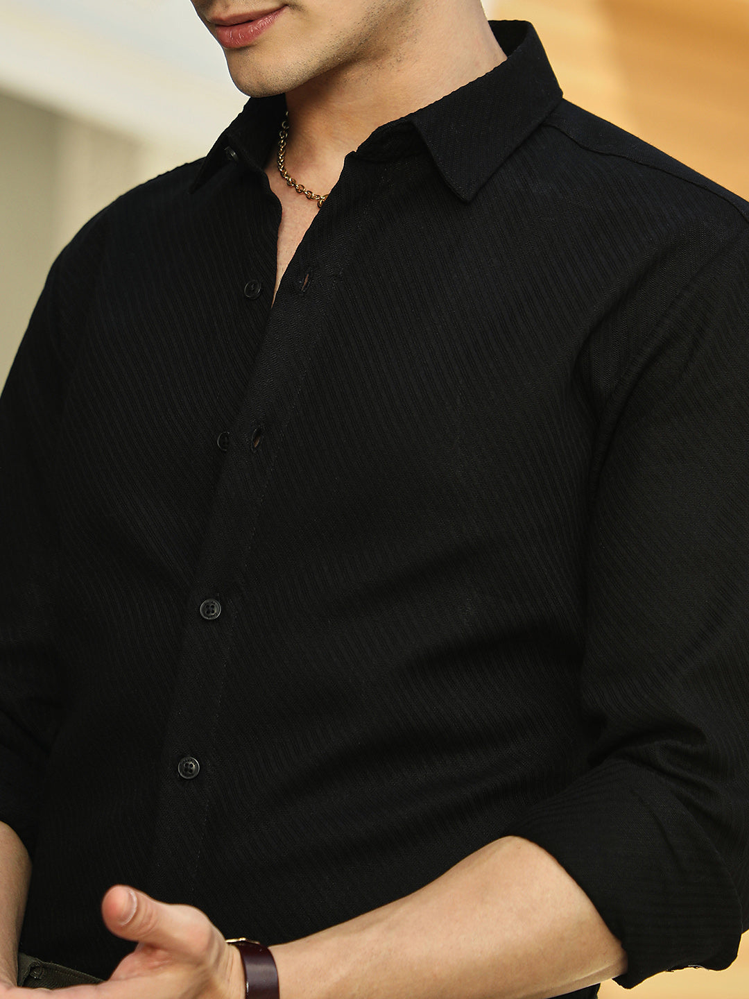 Slanted-Trough Shirt