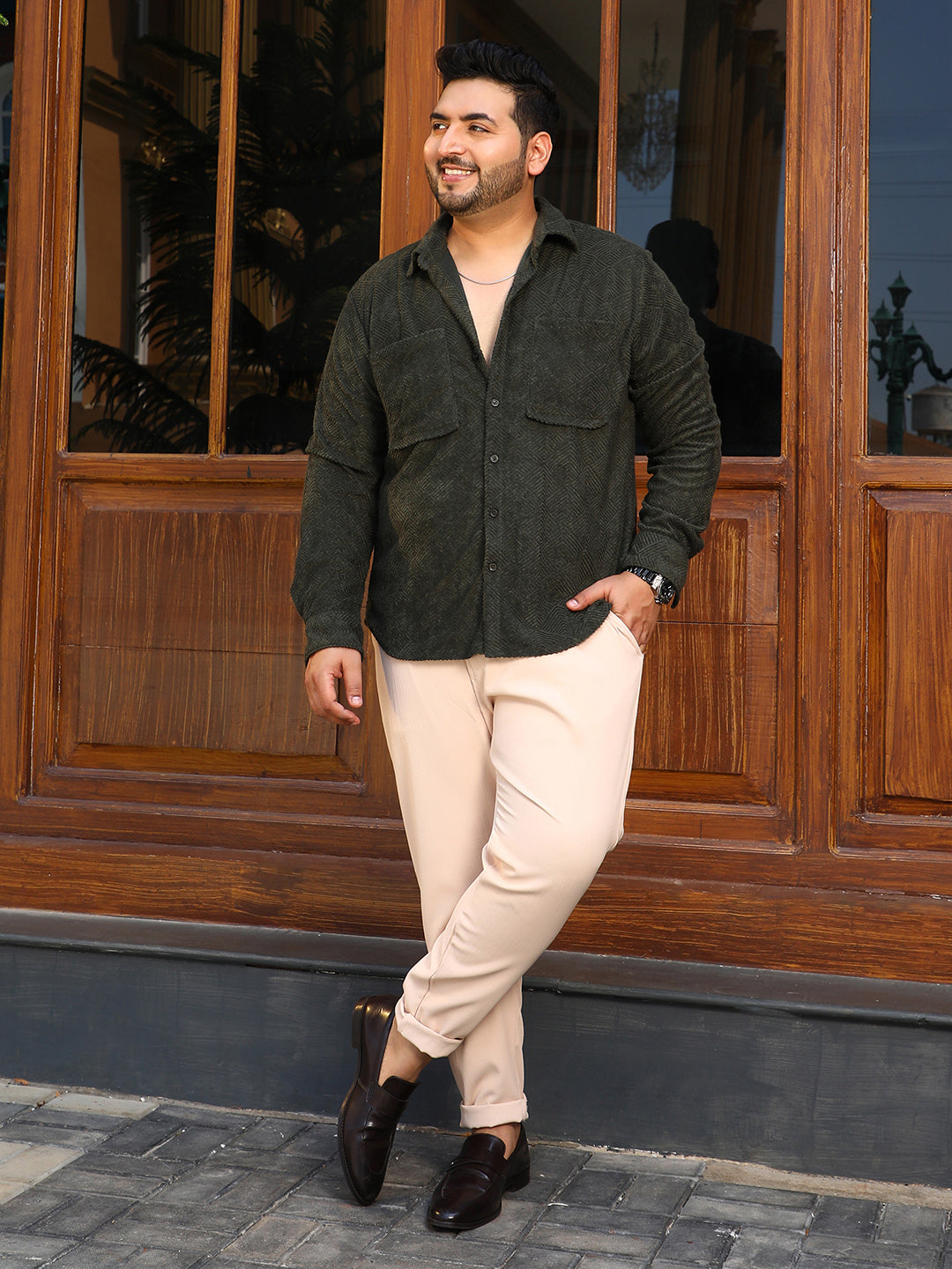 Axisline Utility-Relaxed Shirt