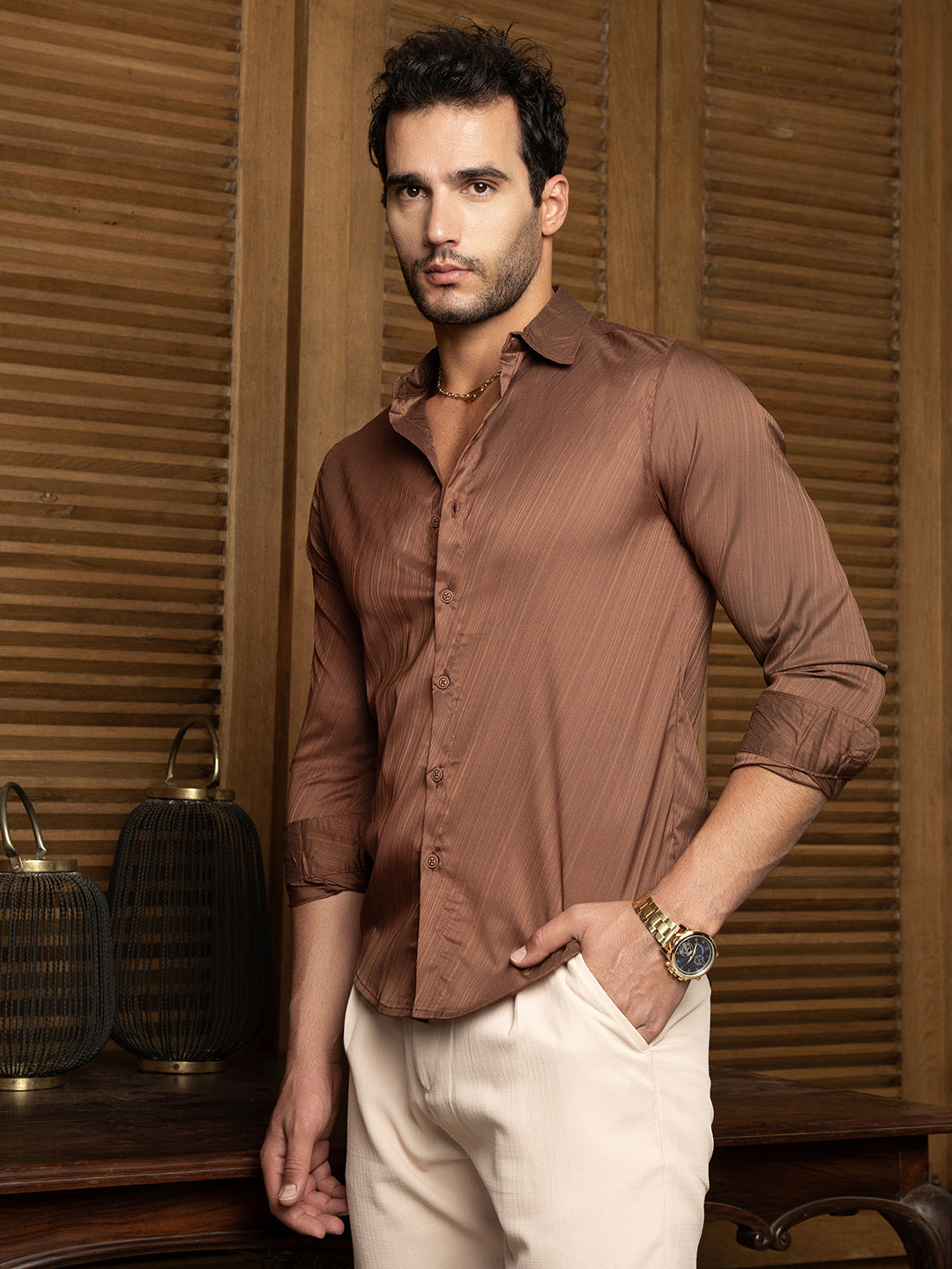 Brushed-Tactile Shirt
