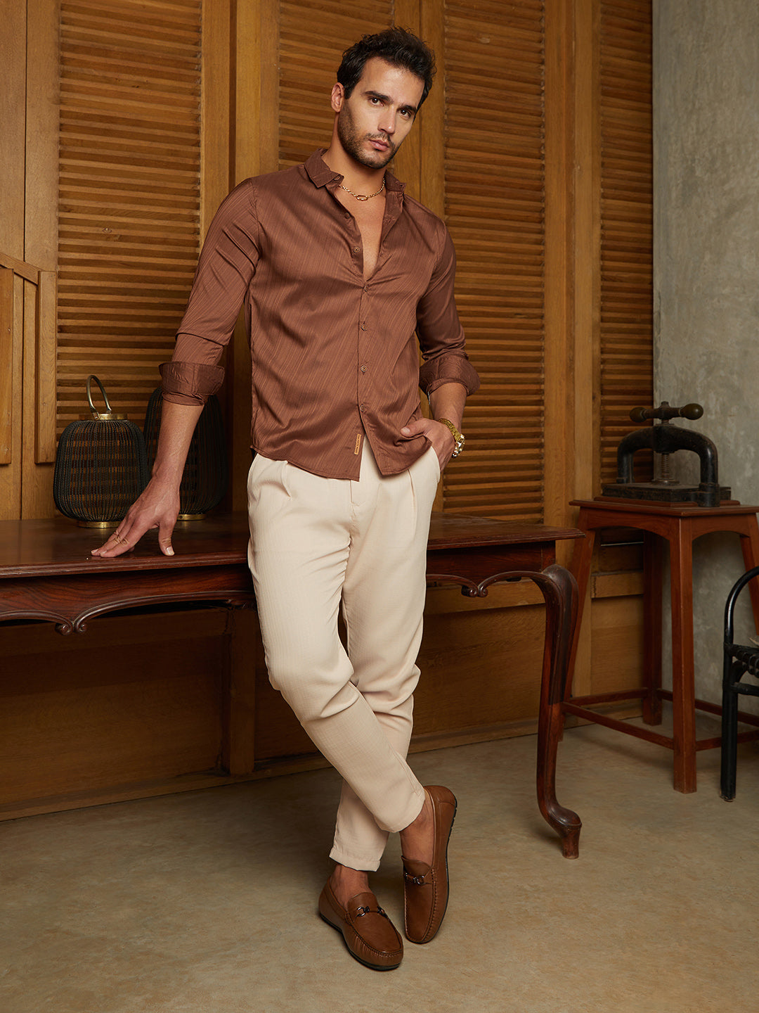 Brushed-Tactile Shirt