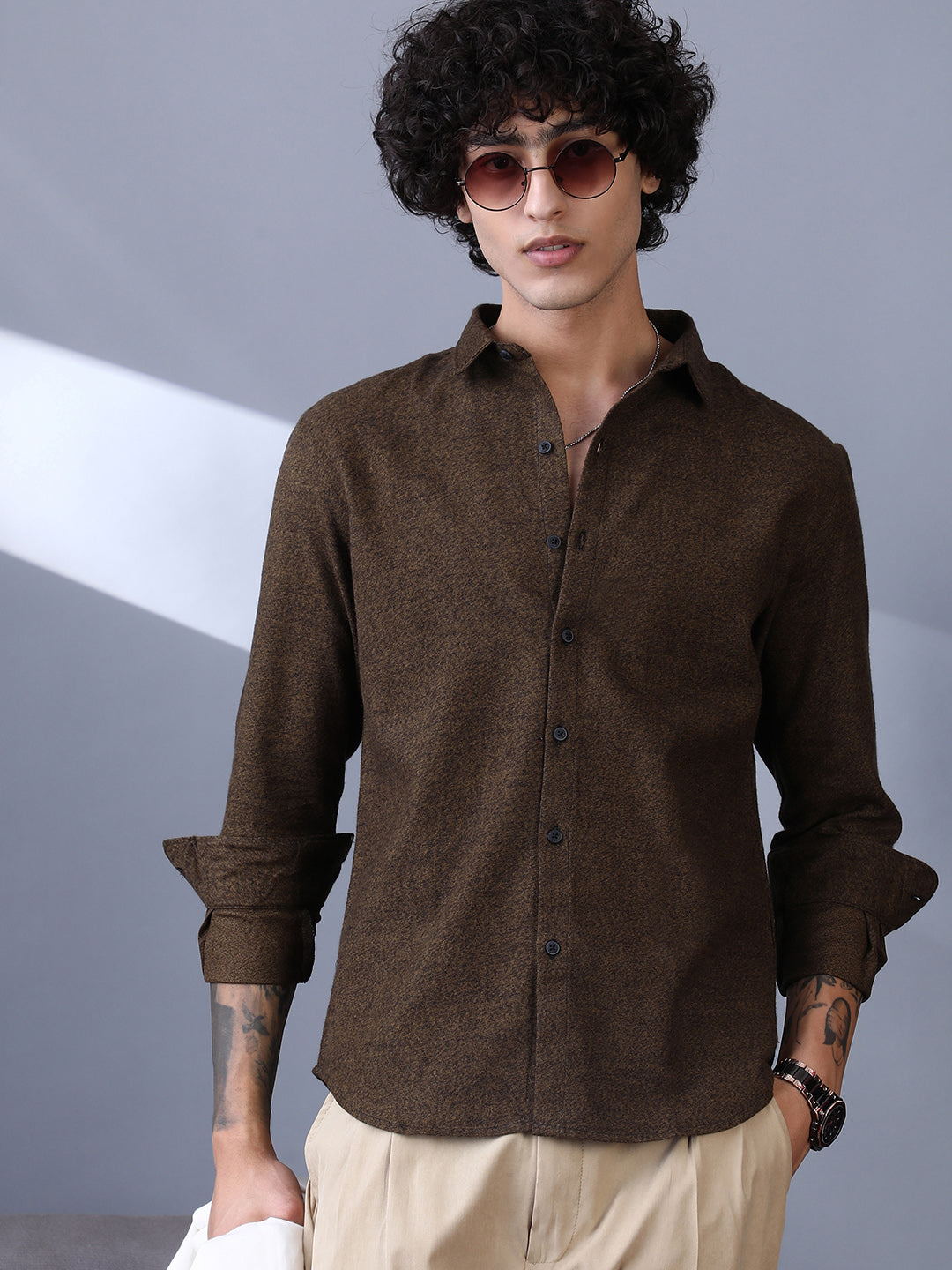 Solid Regular Shirt