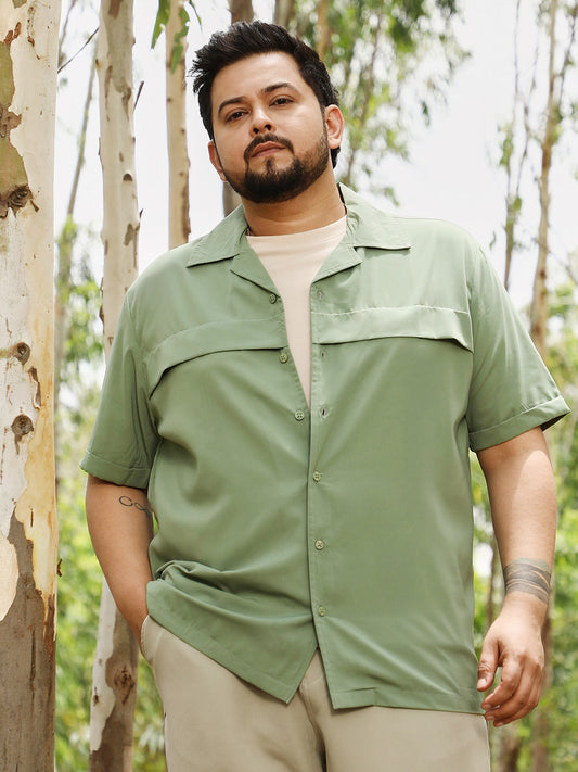 Front-Flap Cuban Shirt