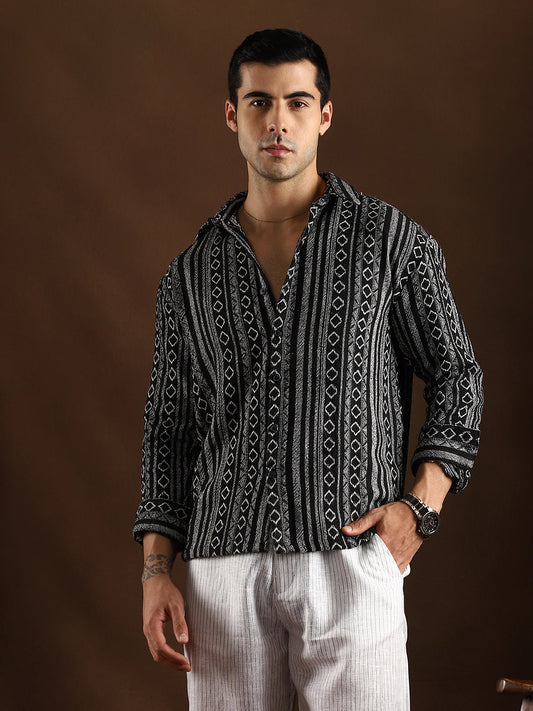 Folk-Weave Shirt