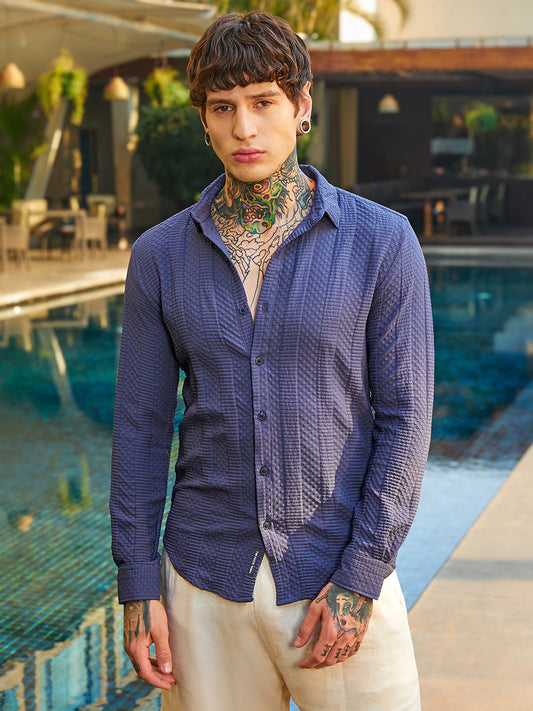 Parallel-Check Tactile Shirt