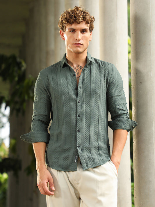 Parallel-Check Tactile Shirt