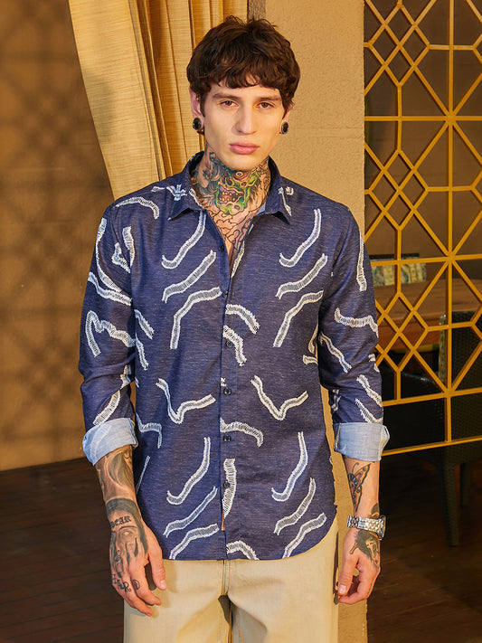 Cross-Stitch Crawler Shirt