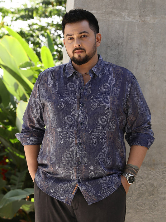 Thread-Imprint Shirt