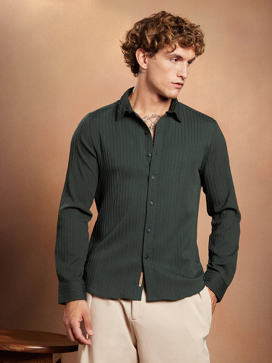 Pinstripe-Tactile Shirt