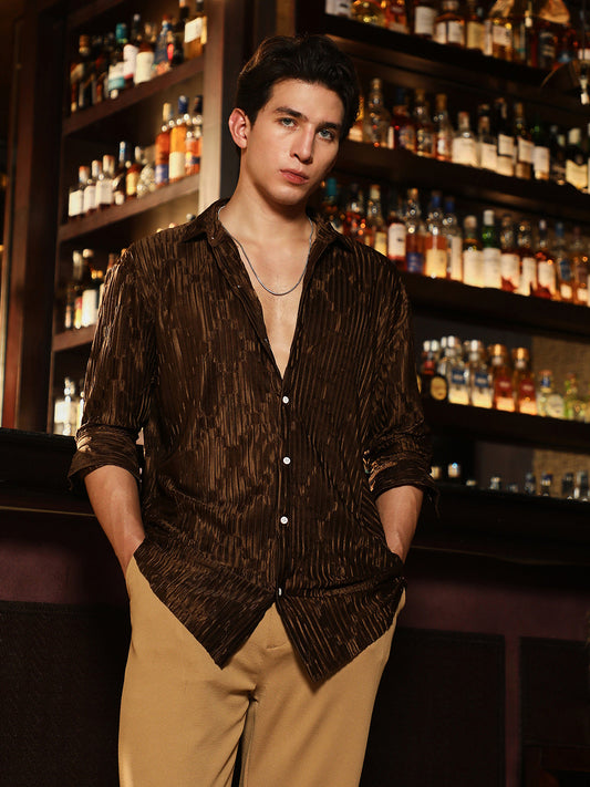 Pleated-Rhombus Shirt