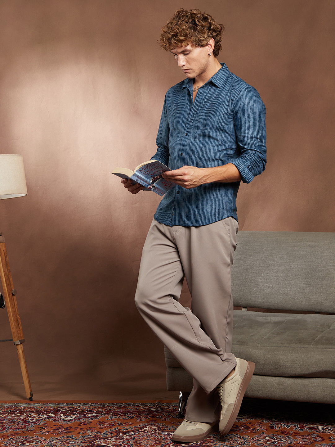 Ribbed-Corduroy Shirt