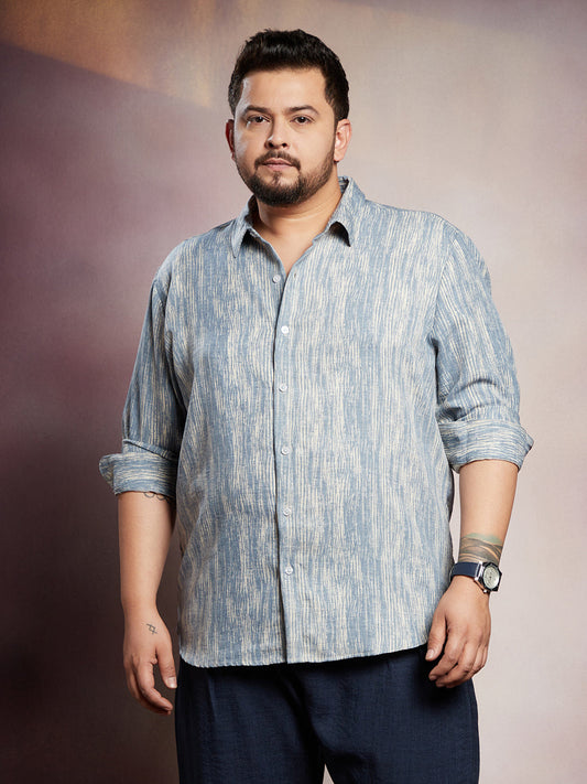 Distortion-Weave Shirt