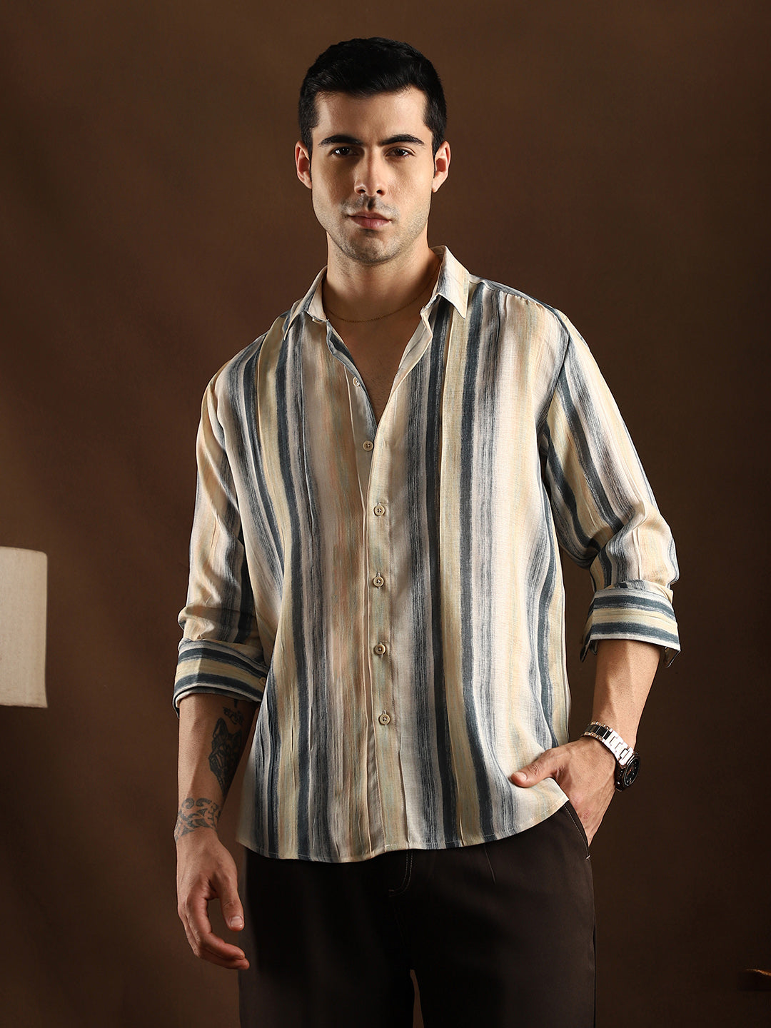 Striped-Strokes Shirt