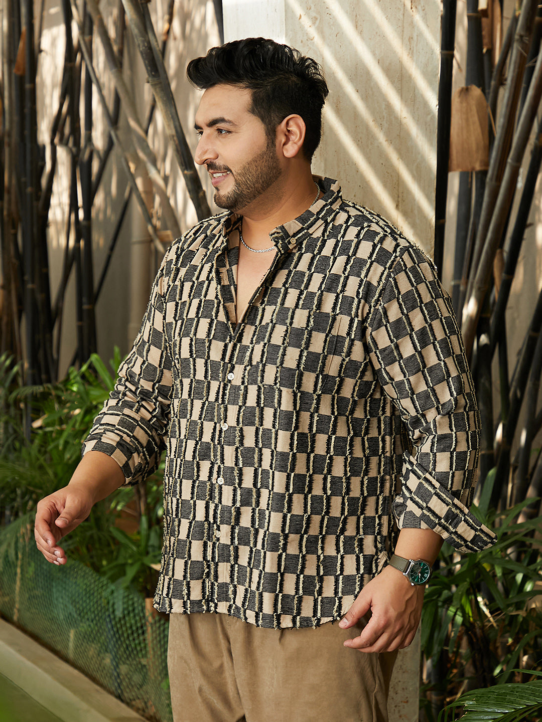 Block-Edge Shirt