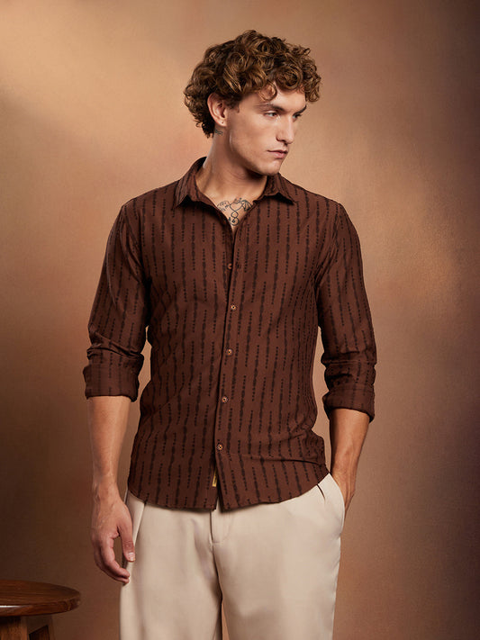 Tassel-Weave Shirt
