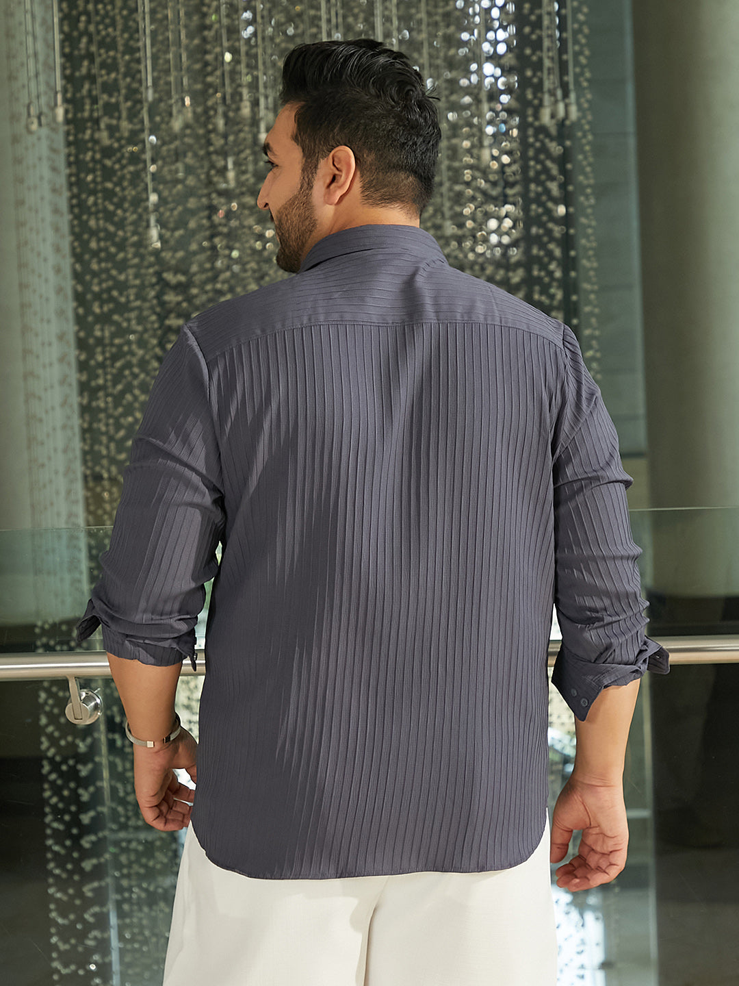 Pinstripe-Tactile Shirt
