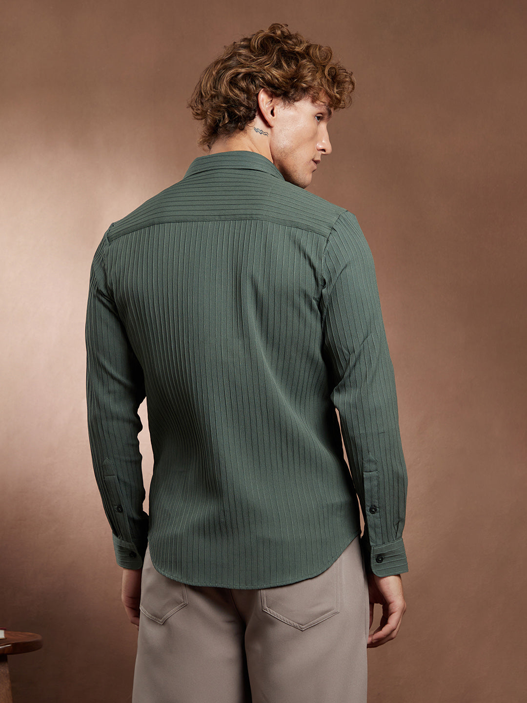 Pinstripe-Tactile Shirt