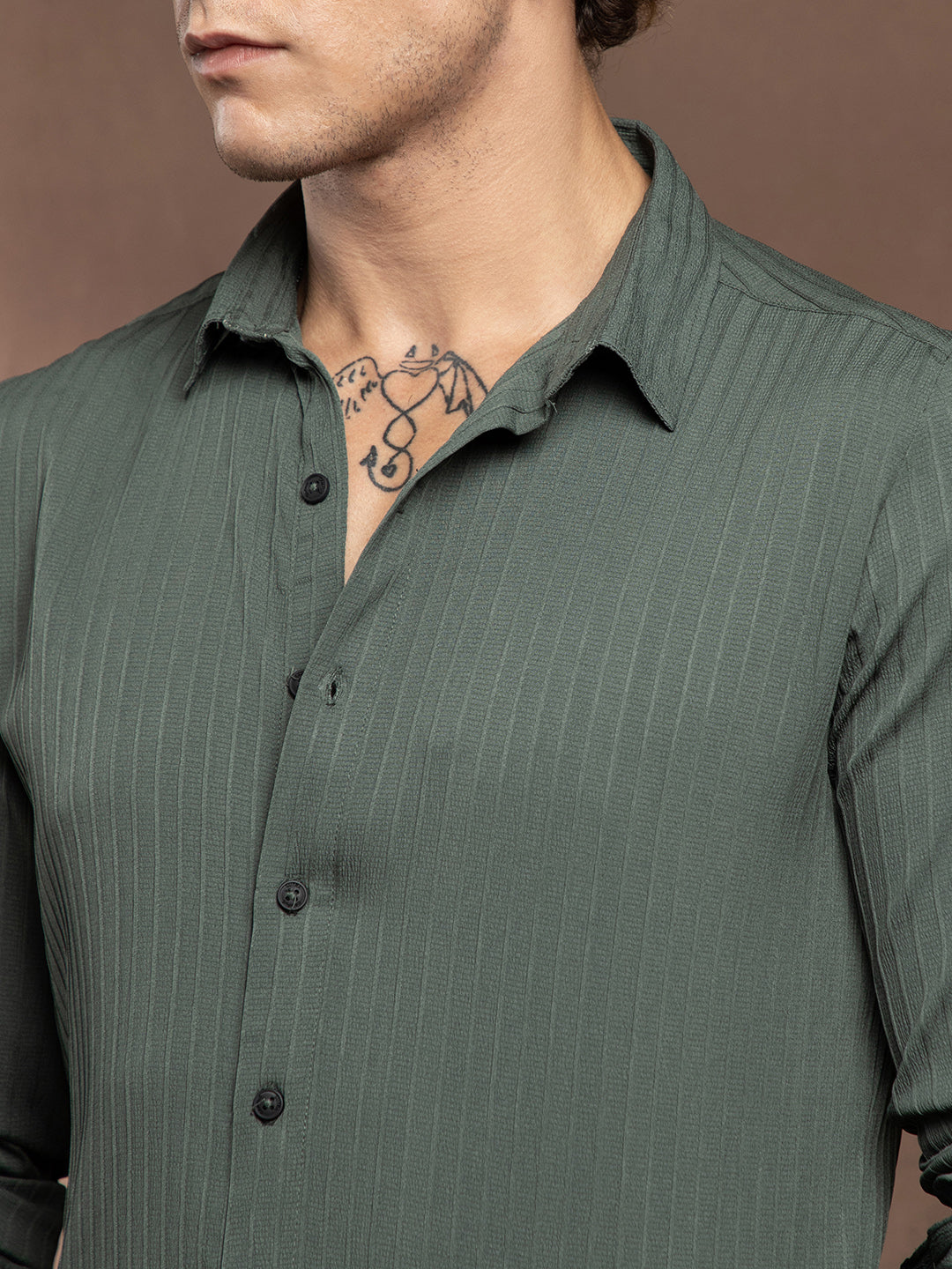 Pinstripe-Tactile Shirt