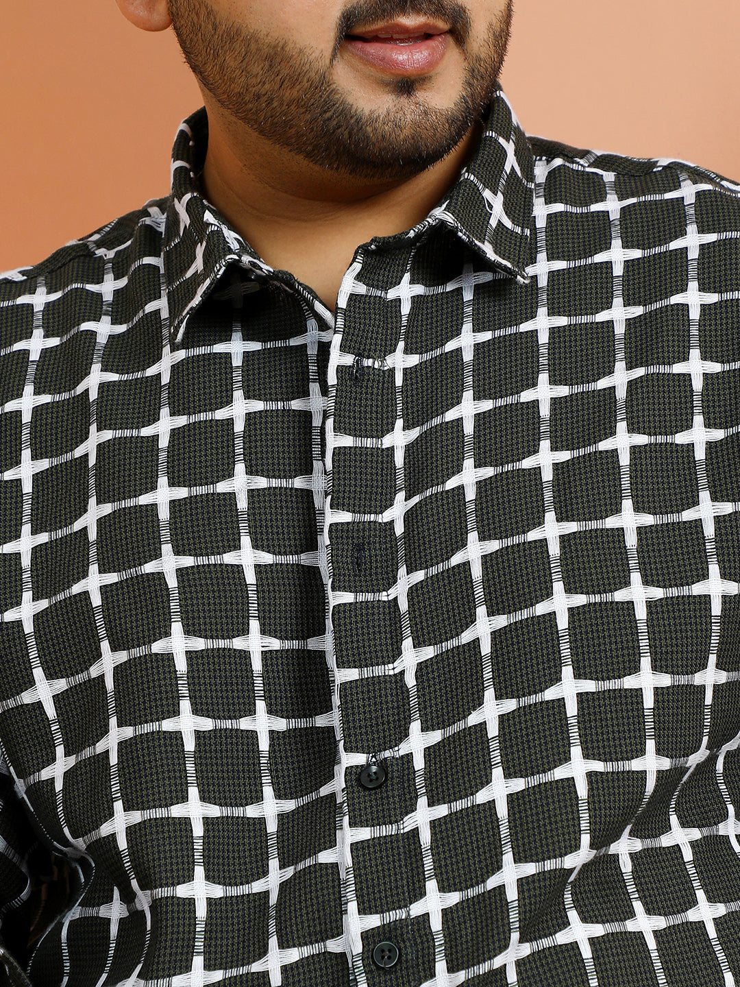 Graph-Weave Shirt
