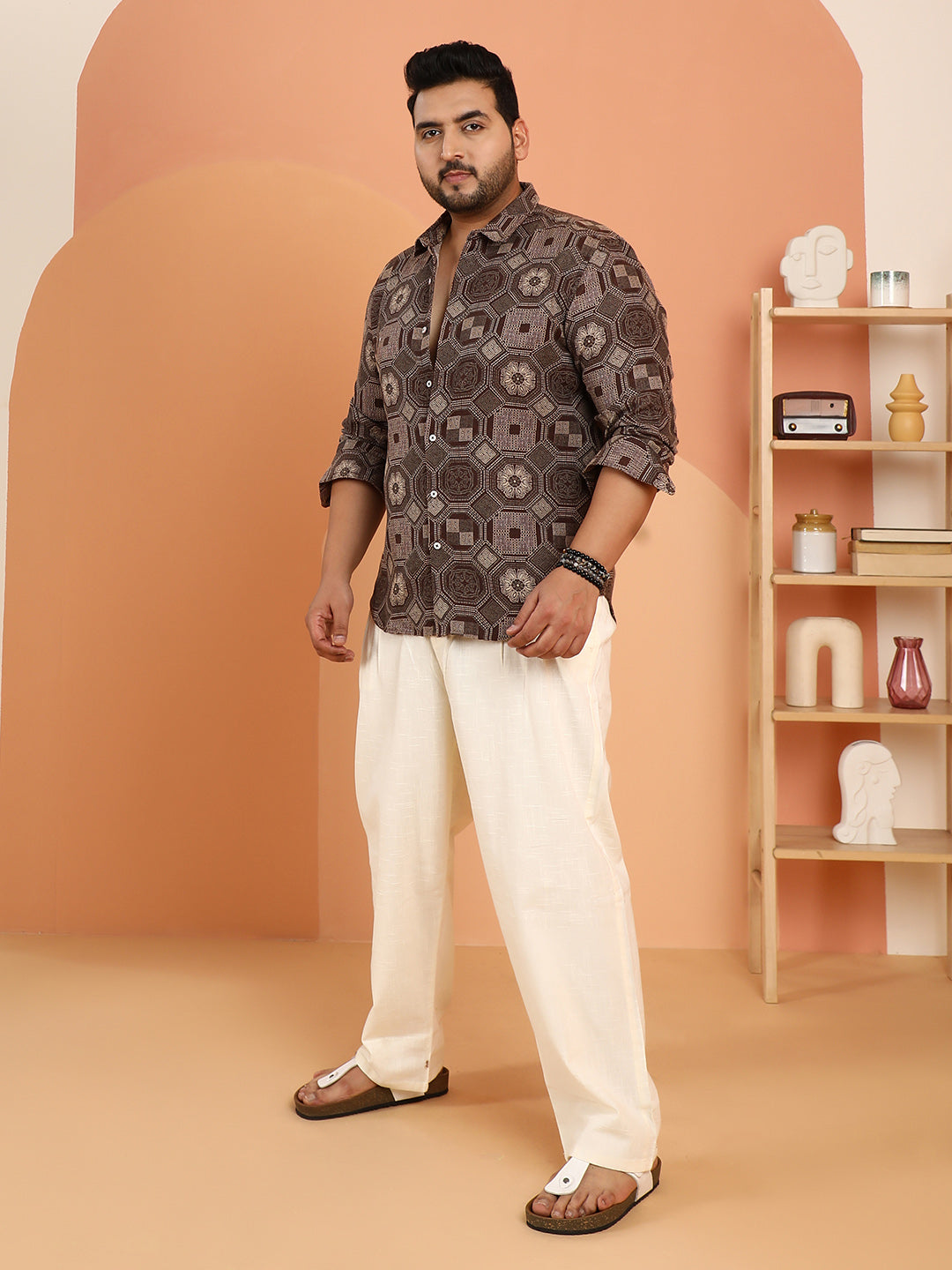 Floral-Kaleidoscopic Shirt