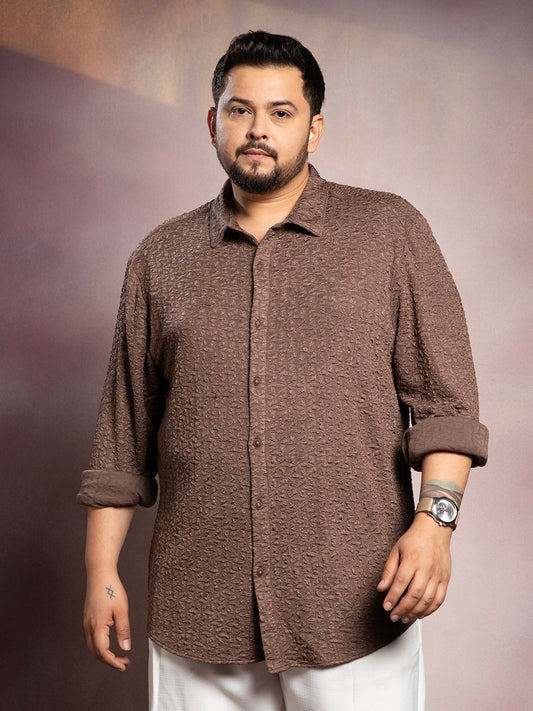 Bloom-Textured Shirt