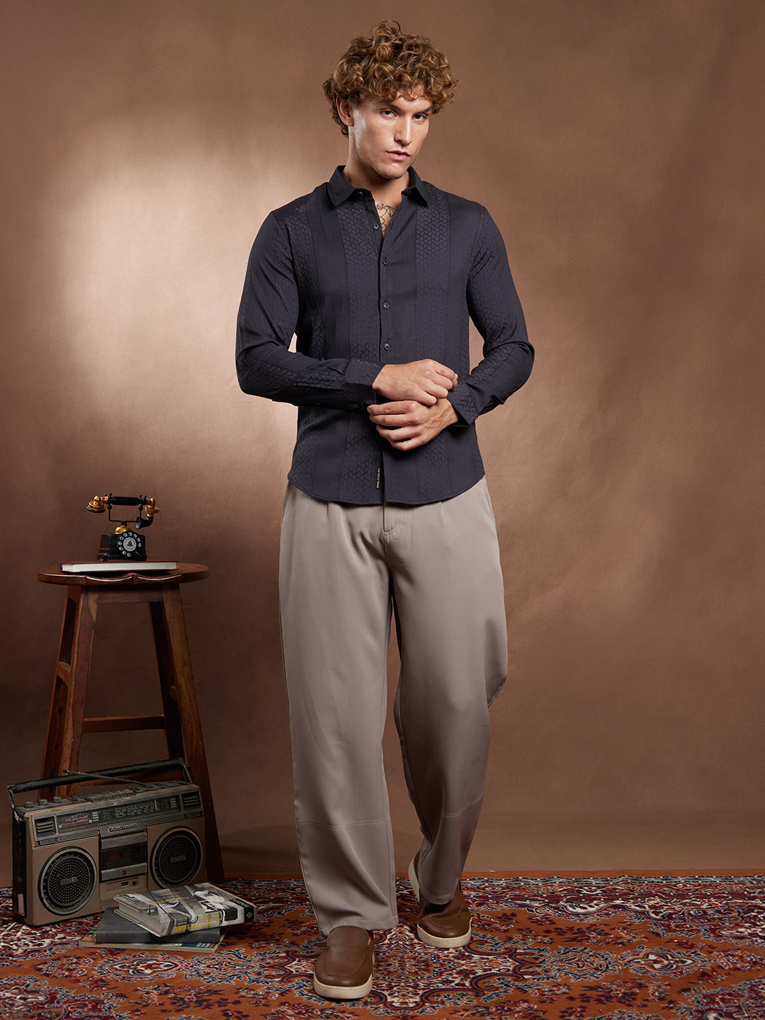 Tactile-Panel Shirt
