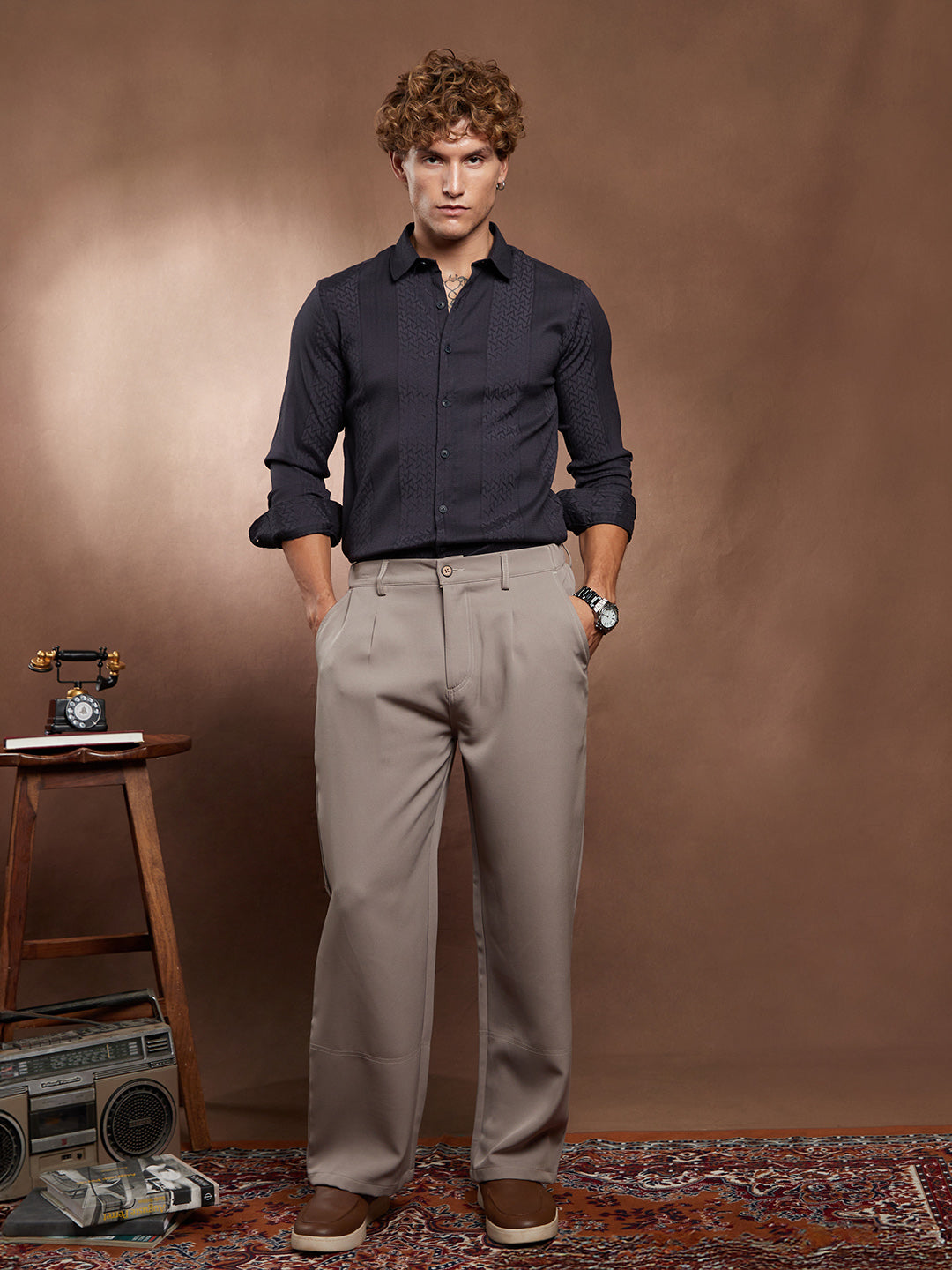 Tactile-Panel Shirt