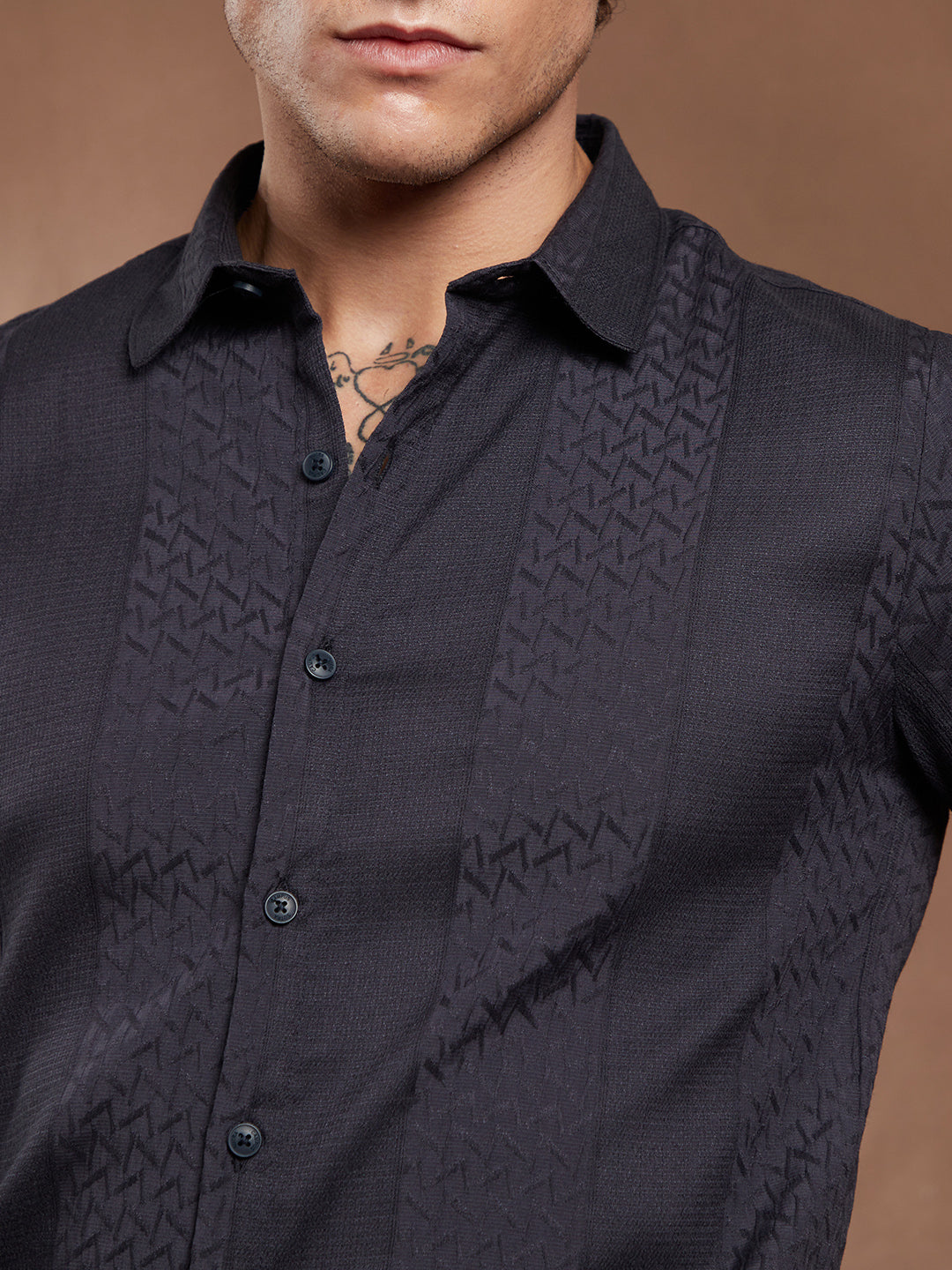 Tactile-Panel Shirt