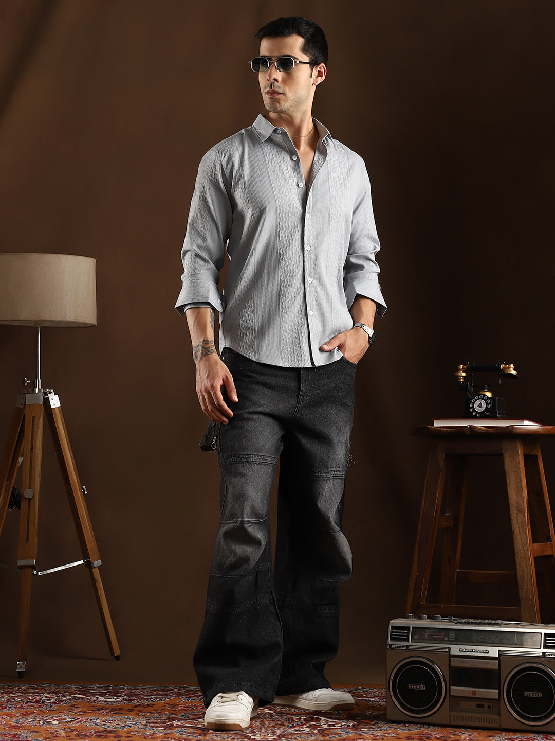 Tactile-Panel Shirt