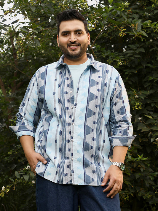 Geometric-Alaska Jacquard Shirt