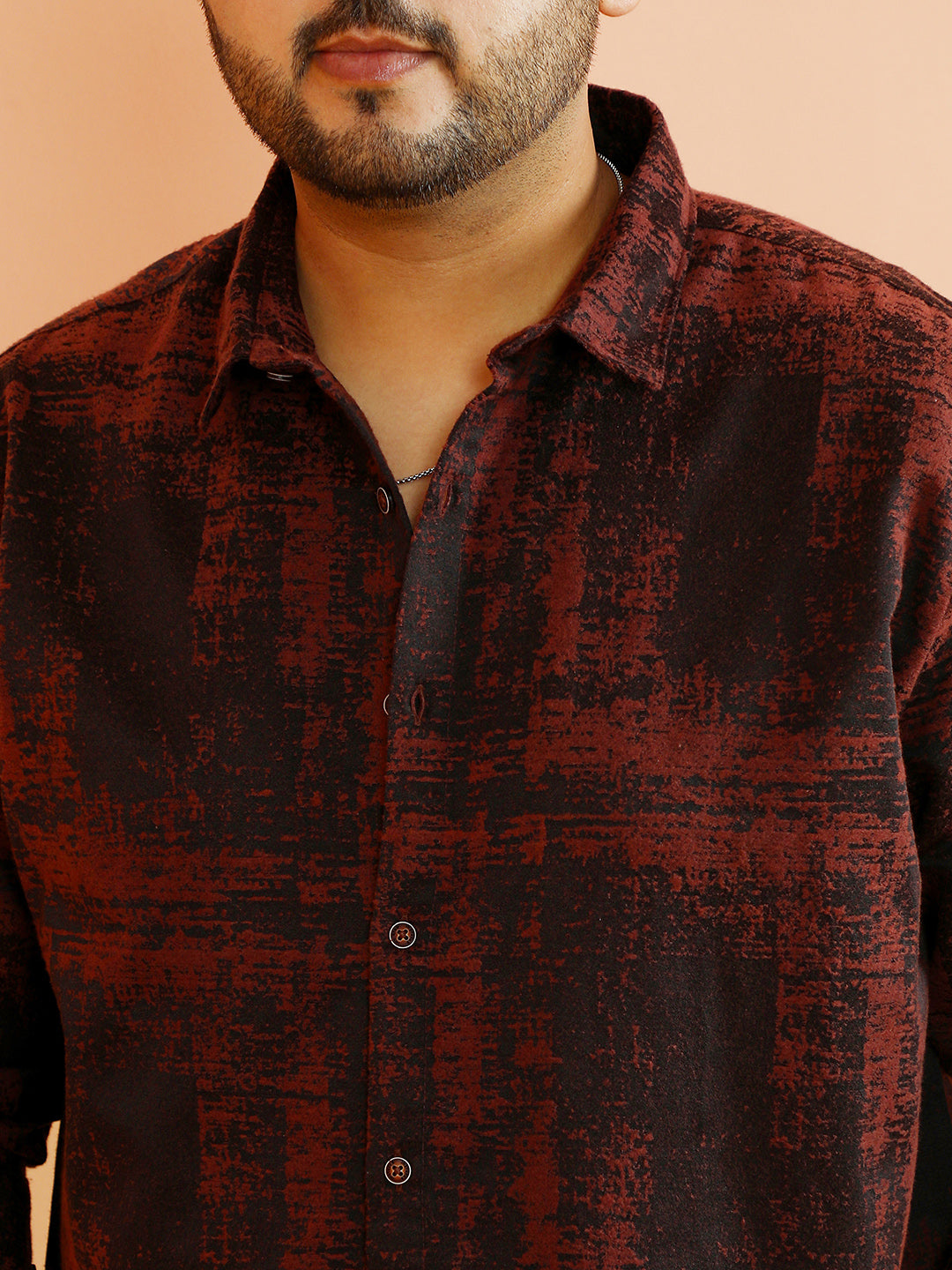 Abstract-Fade Woven Shirt