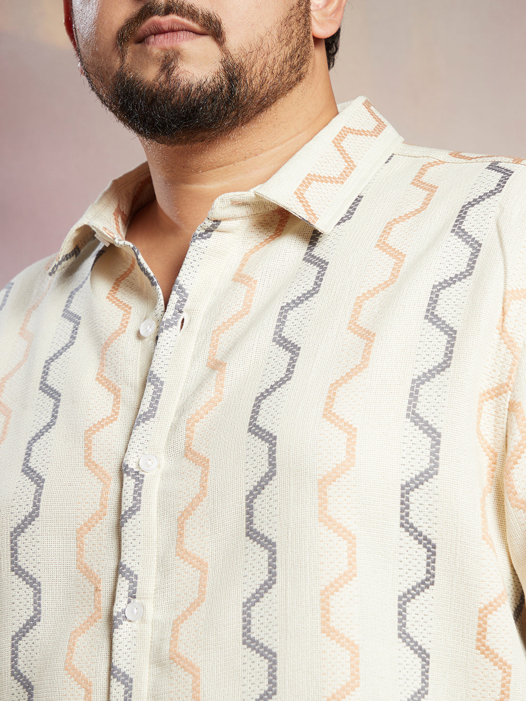 Zigzag-Weave Shirt