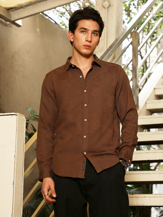 Rosa-Jacquard Shirt