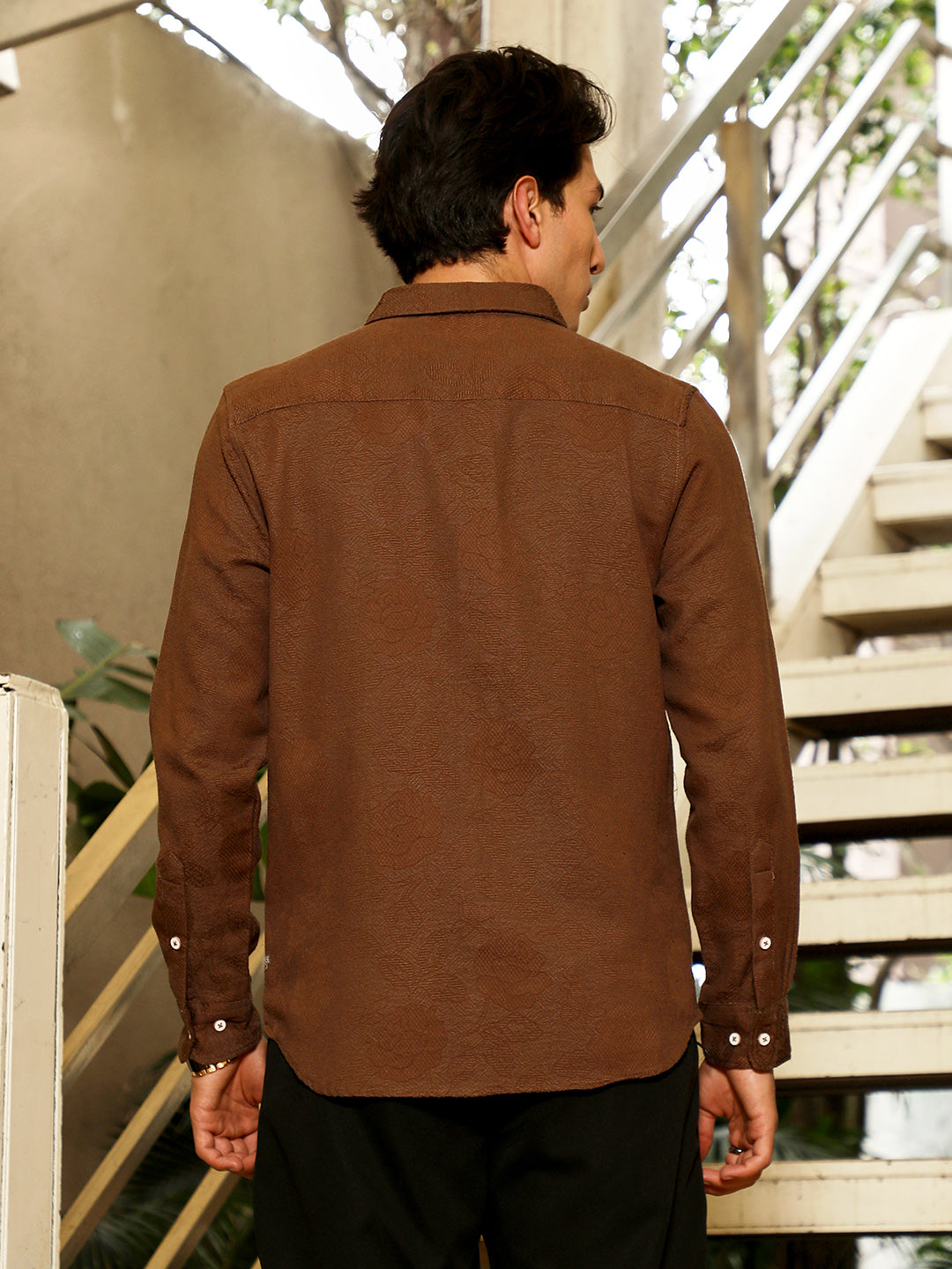 Rosa-Jacquard Shirt