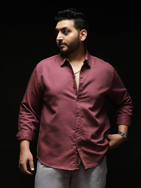 Indie-Motif Jacquard Shirt