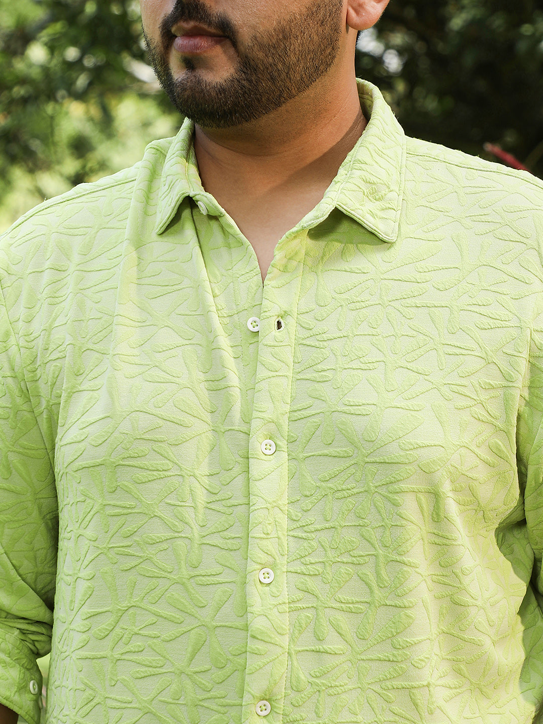 Splatter-Flora Tactile Shirt