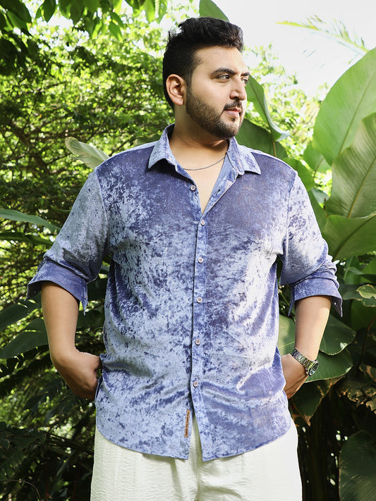 Solid Velvet Shirt